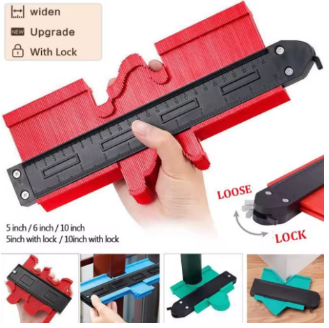 5 Inch Plastic Profile Copy Pipe Tile Laminate Tool