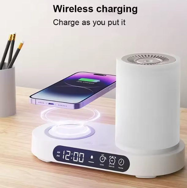 New Desktop Audio Wireless Charging Intelligent Aromatherapy Humidifier