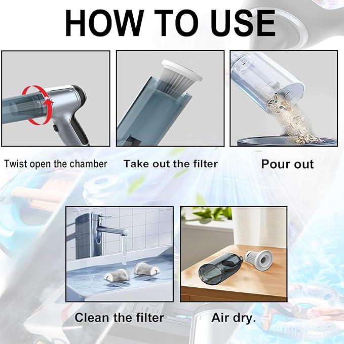 Car Wireless Vacuum Cleaner