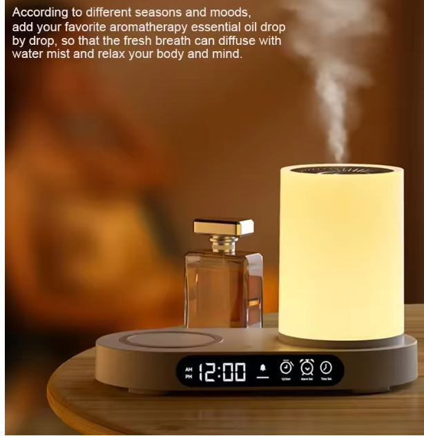 New Desktop Audio Wireless Charging Intelligent Aromatherapy Humidifier