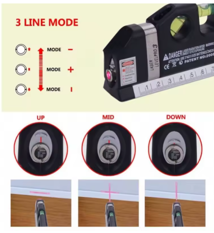 Laser Level Measuring Tool