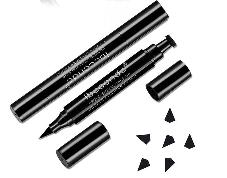 Ibcccndc waterproof  Double eyeliner& eyebrow seal pen eyebrow