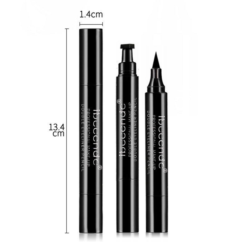 Ibcccndc waterproof  Double eyeliner& eyebrow seal pen eyebrow