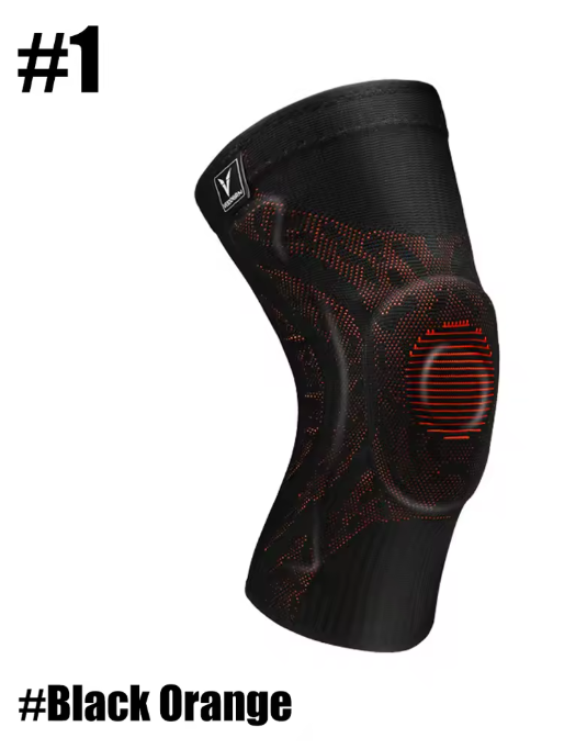 No-Slip Knee Sleeves Protective Gear Silicone Spring Support Knee Pad Riding