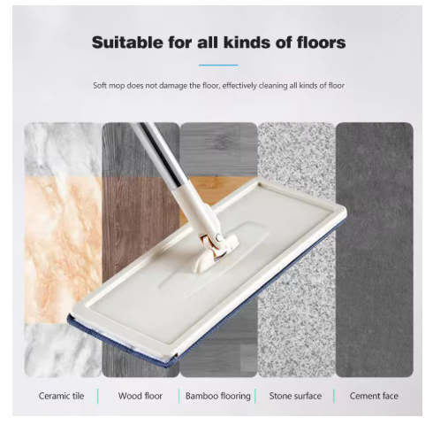 Lazy Hands-Free Mop Cloth Floor Mop