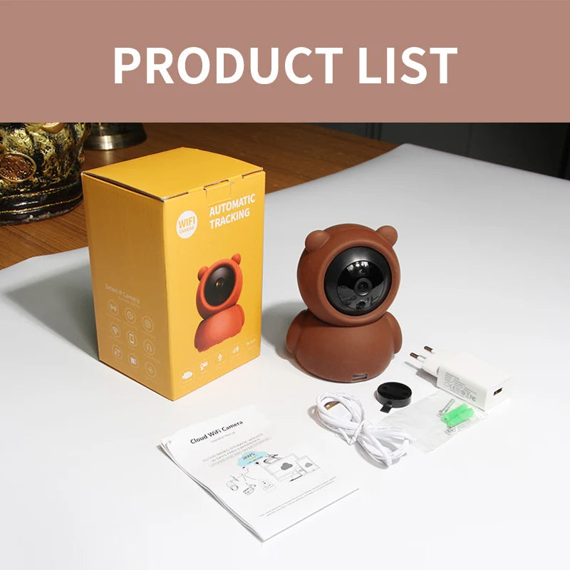 Home 1080P IP Security WiFi Camera IR Night Vision P2P Hidden Baby Monitor