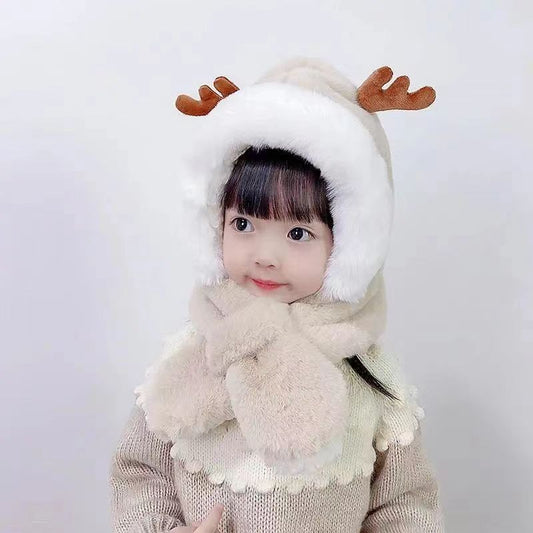 Boys and girls winter thick warm hat