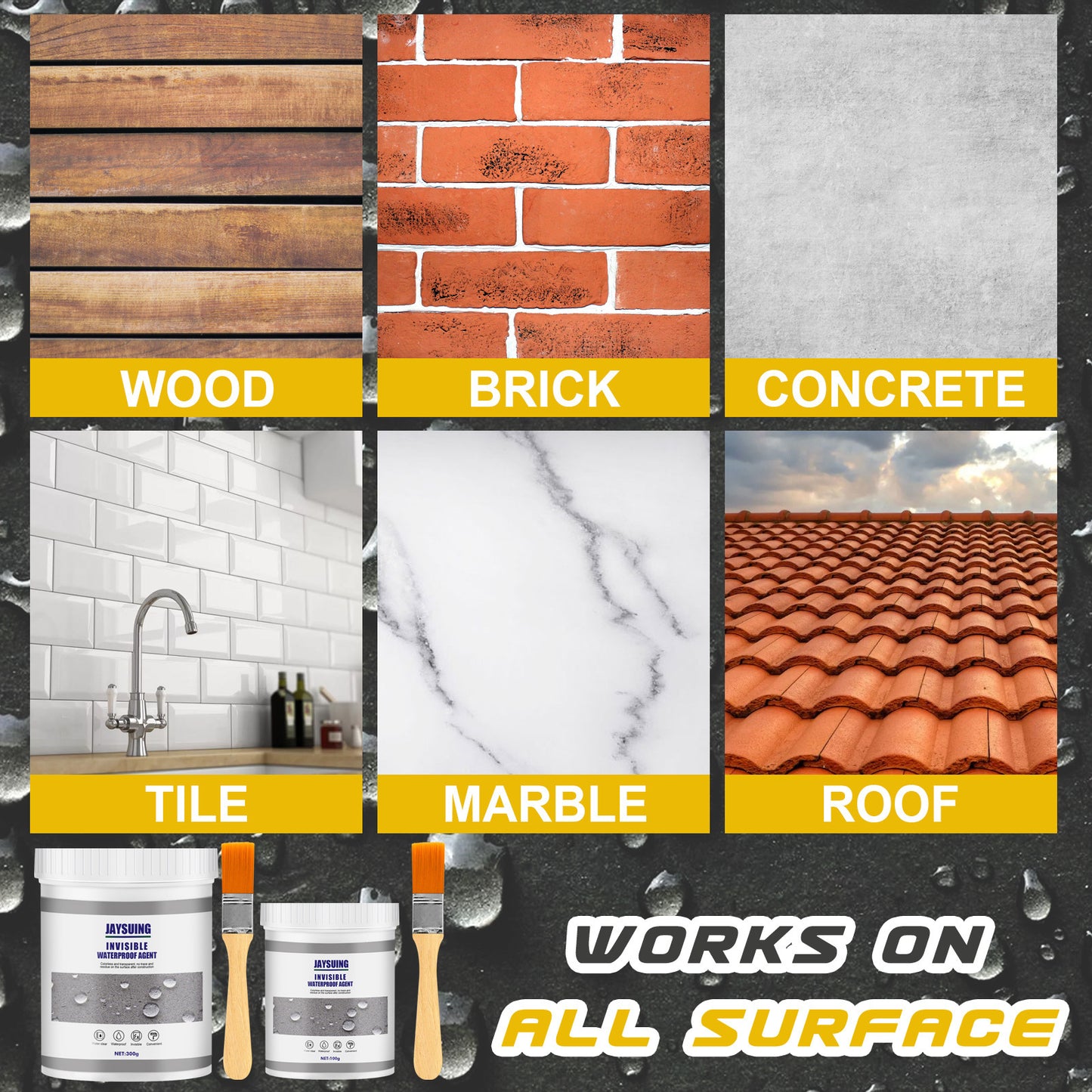 Waterproof glue sealant