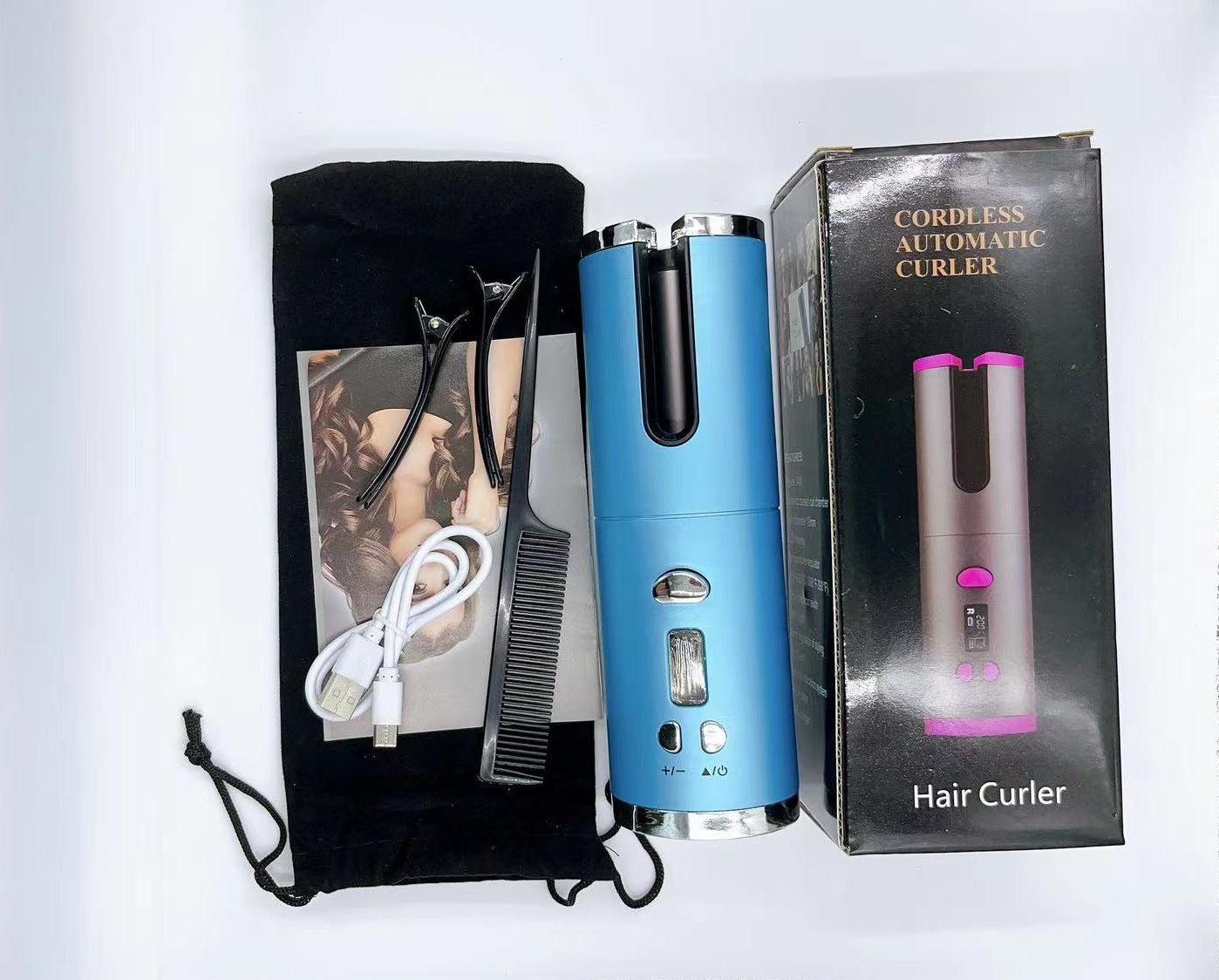 Automatic USB hair curler
