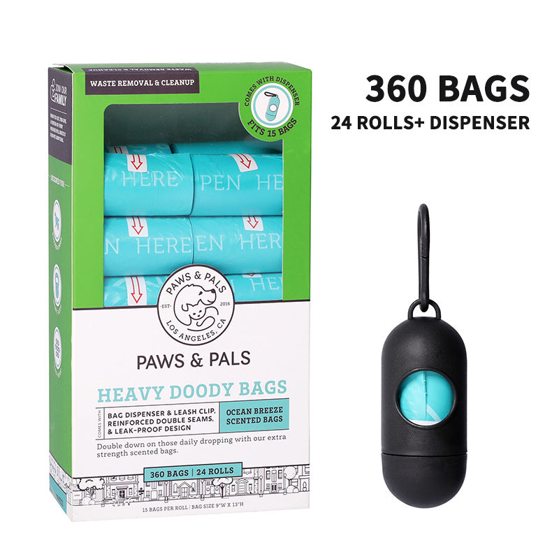 New product dog poop bag with dispenser