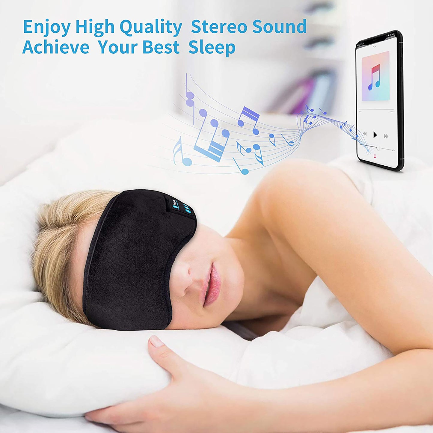 3D Bluetooth Sleep Night Eye Mask