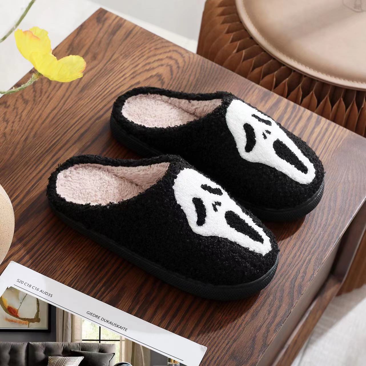 Spooky Halloween Slippers