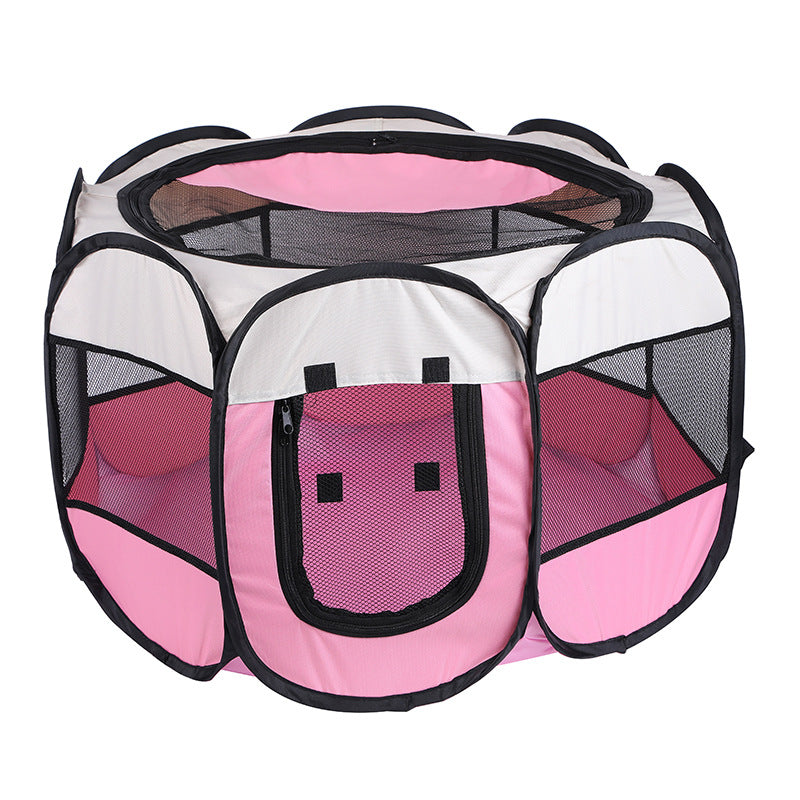 New pet litter kennel tent