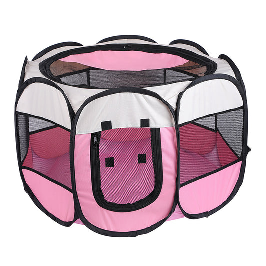 New pet litter kennel tent