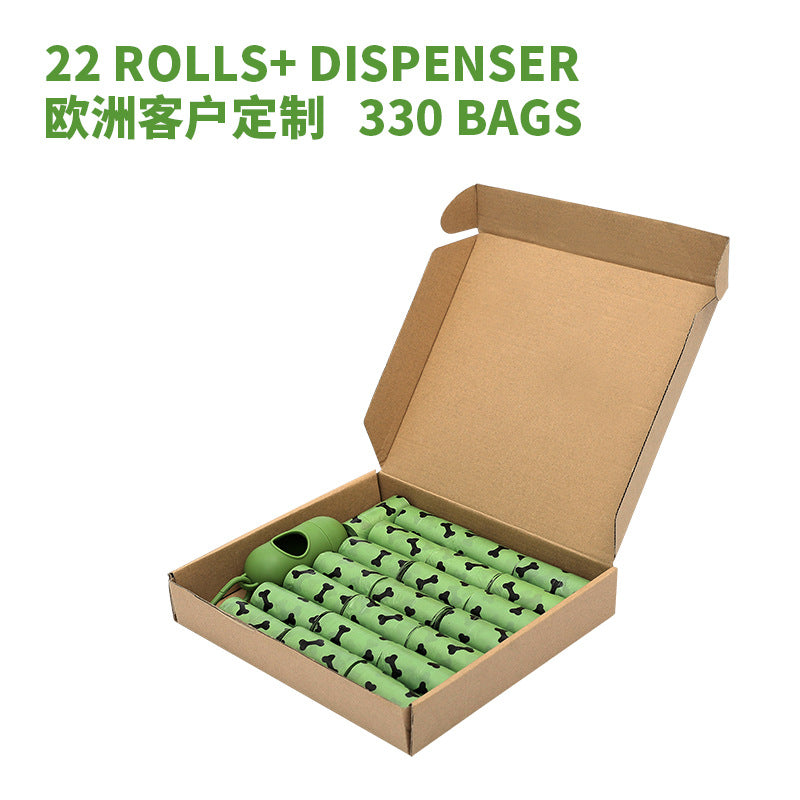 New product dog poop bag with dispenser
