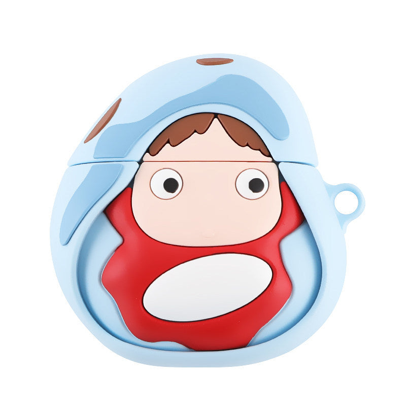 Cute Ponyo Goldfish AirPods Pro Earphone Case