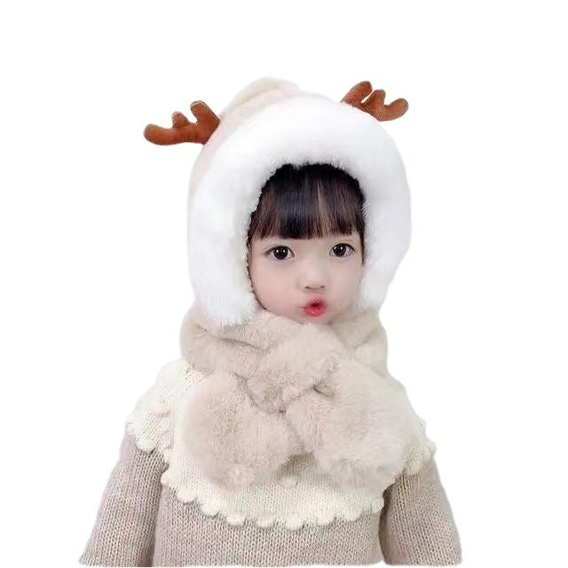 Boys and girls winter thick warm hat