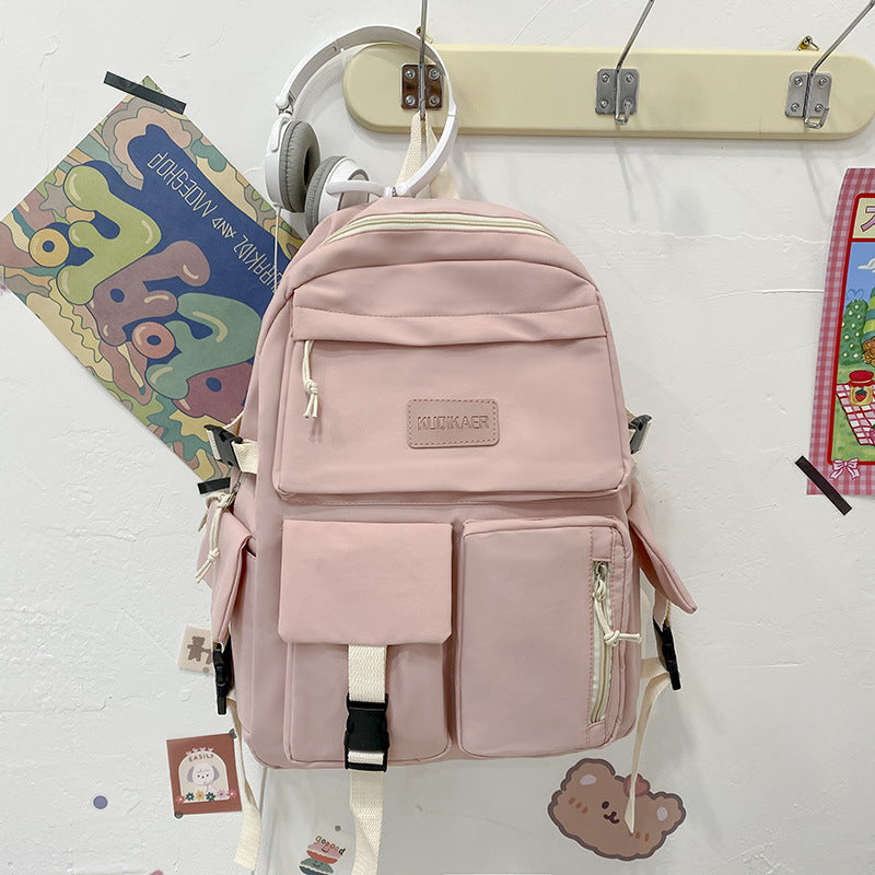 New large-capacity student school bag