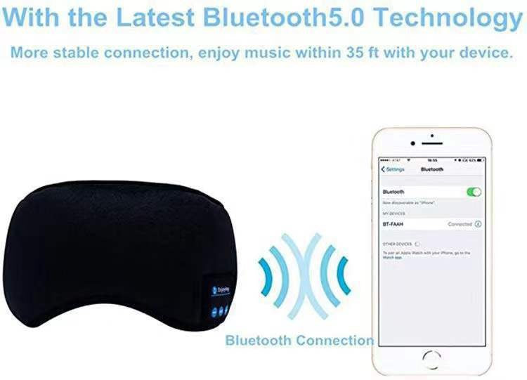 3D Bluetooth Sleep Night Eye Mask