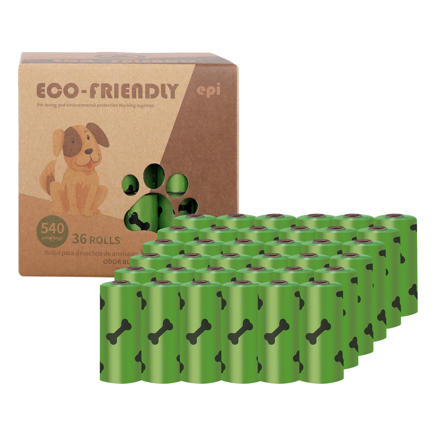New product dog poop bag with dispenser