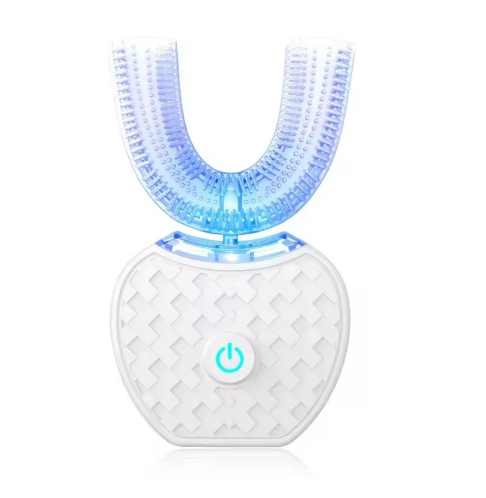 New Automatic Toothbrush U-Shape Full Mouth 360° Clean Teeth Whitening IPX7 Waterproof