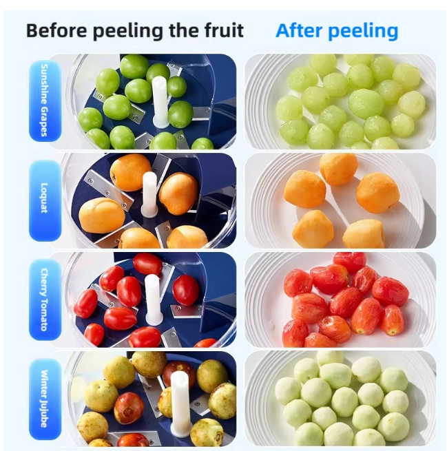 Electric automatic household fruit and vegetable peeler