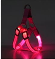 LED Dog Harness Leash Rope Belt