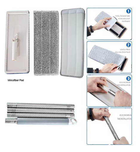 Lazy Hands-Free Mop Cloth Floor Mop