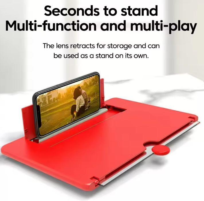 Multifunctional Mobile Phone Amplifier HD Screen 12-inch Screen Magnifier