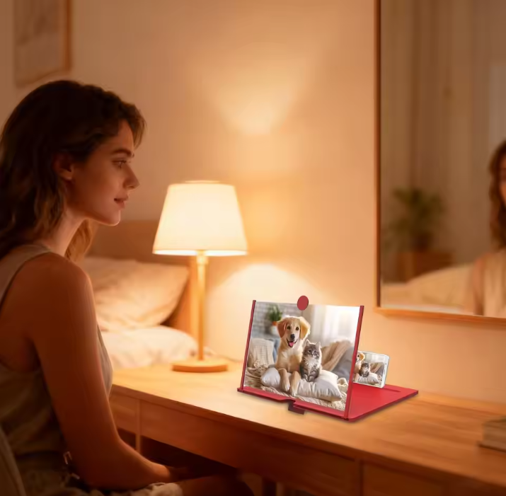 Multifunctional Mobile Phone Amplifier HD Screen 12-inch Screen Magnifier