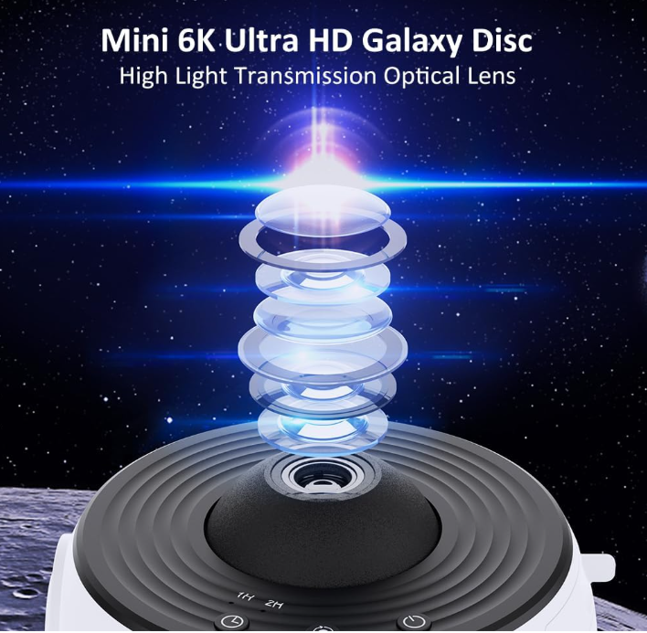 360 rotation Star Projector