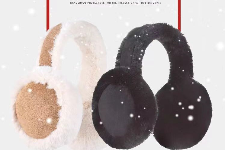 Cold-proof warm earmuffs