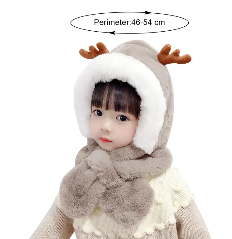 Boys and girls winter thick warm hat