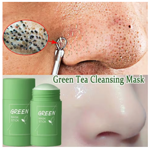 Green Tea Cleansing Oil Control Solid  Men and Women Moisturizing Smear