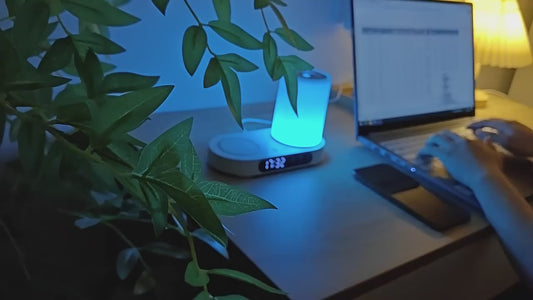 New Desktop Audio Wireless Charging Intelligent Aromatherapy Humidifier