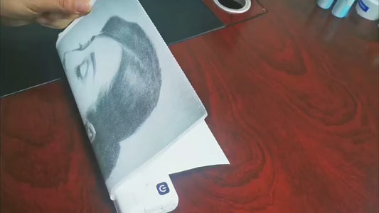 Wireless thermal A4 learning printer HD office household small mini portable inkless printing machine