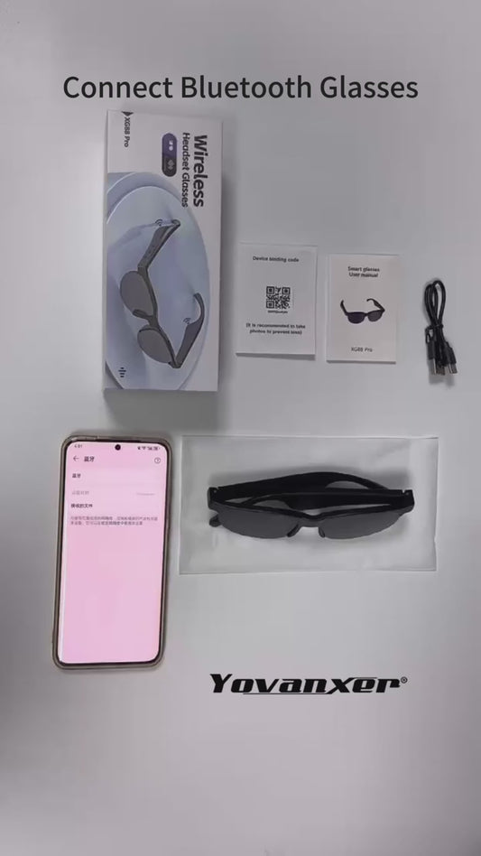 XG88Pro Smart Glasses AI Intelligent Translation Glasses Support 150 Languages