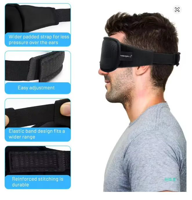 3D Sleeping Mask Block Out Light Sleep eyes Mask