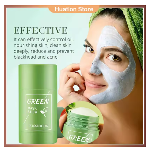 Green Tea Cleansing Oil Control Solid  Men and Women Moisturizing Smear