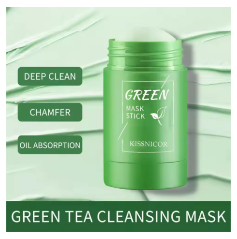 Green Tea Cleansing Oil Control Solid  Men and Women Moisturizing Smear