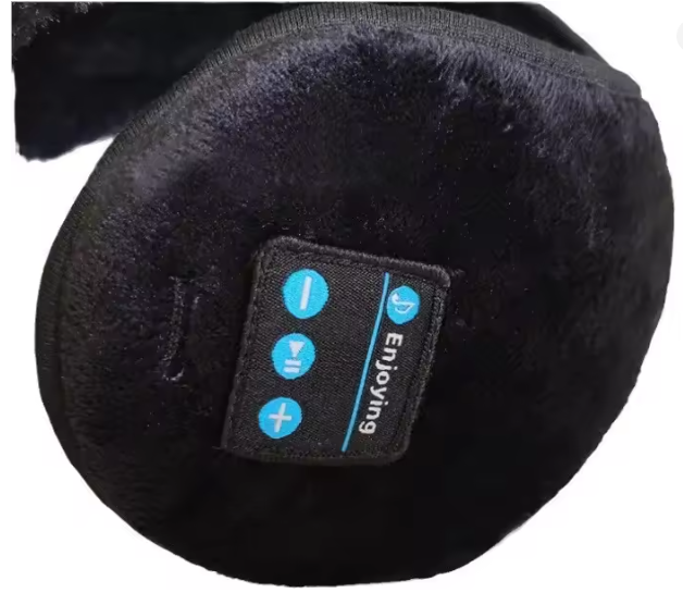 Winter plus velvet  smart wireless bluetooth music earmuffs