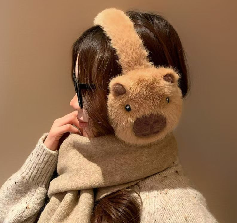 Winter Hickenned ear warmer earmuffs