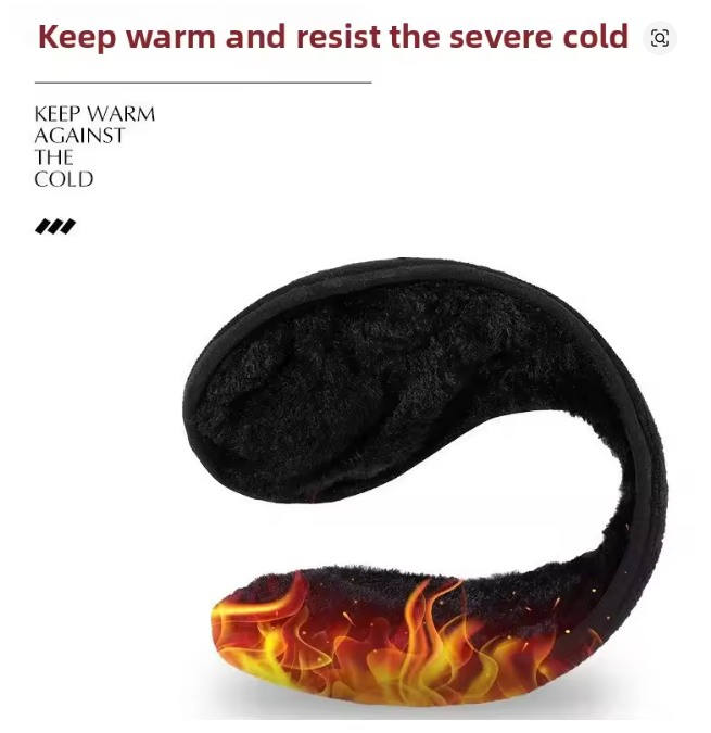 Winter plus velvet  smart wireless bluetooth music earmuffs