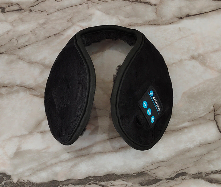 Winter plus velvet  smart wireless bluetooth music earmuffs