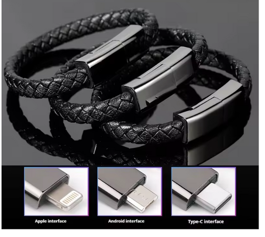 Bracelet USB Cable For iPhone 13 12 11 15 Pro Max X Samsung Xiaomi Huawei