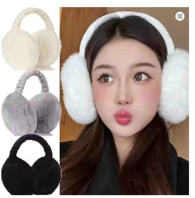 Winter women's warm earmuffs